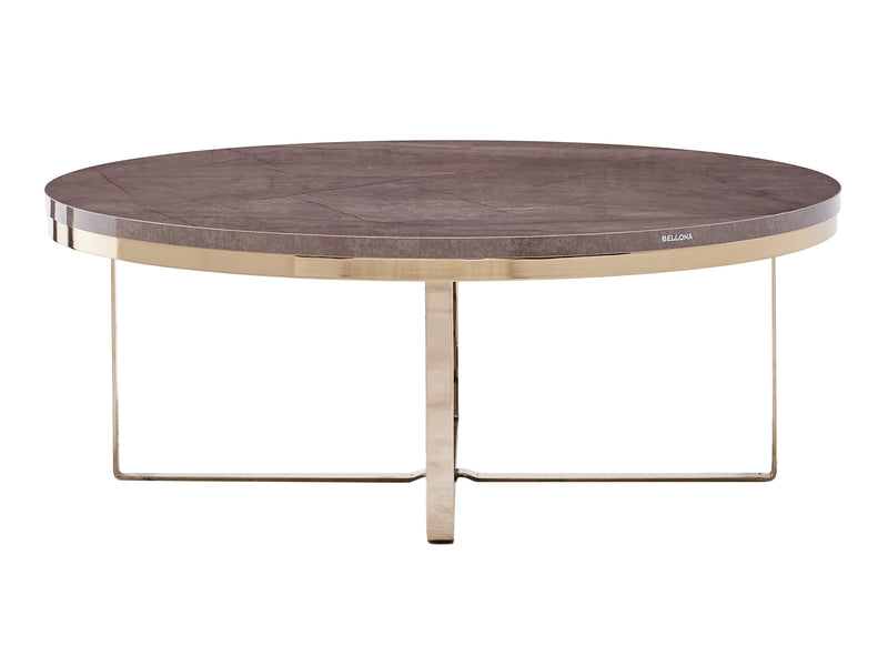 Veronica 35.4" Wide Round Coffee Table