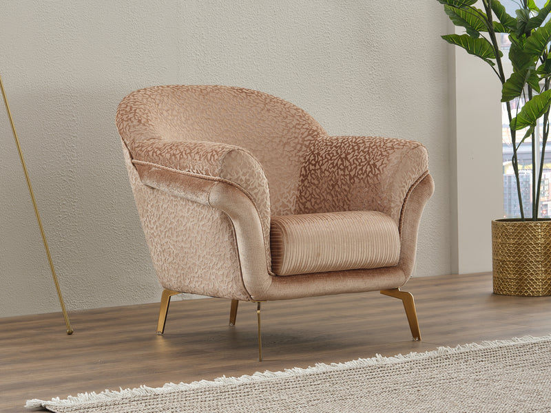 Versace Gold Living Room Set