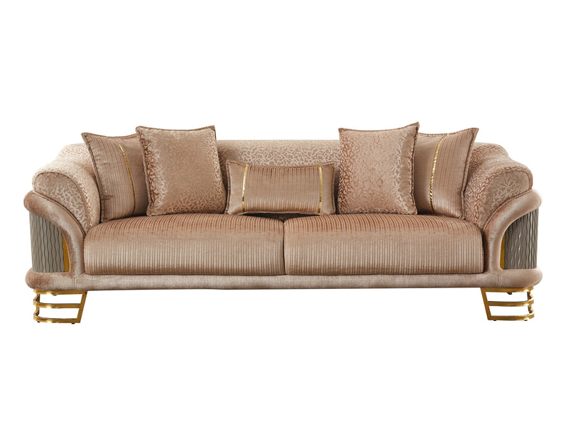 Versace Gold Living Room Set