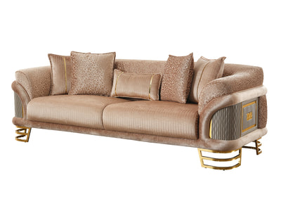 Versace Gold Living Room Set