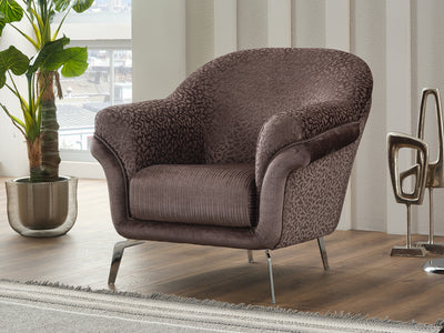 Versace Silver Living Room Set