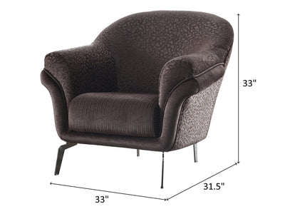 Versace Silver Living Room Set