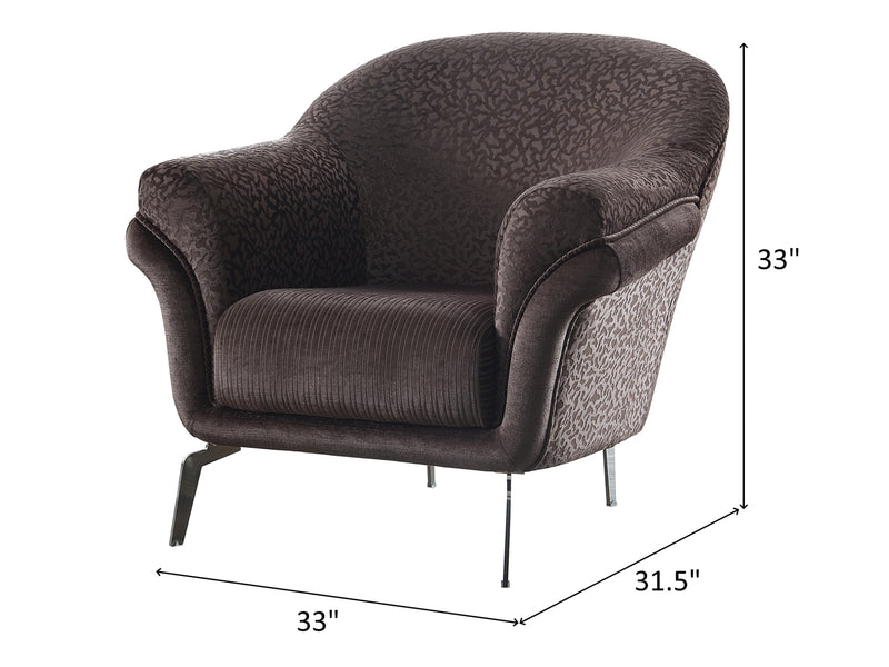 Versace Silver Living Room Set