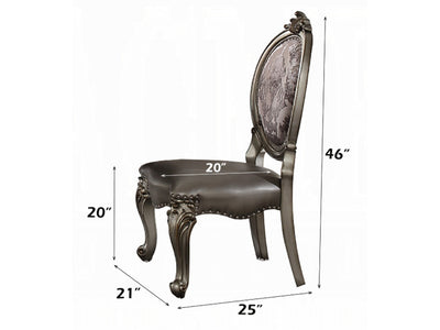 Versailles 6-8-10 Person Extendable Antique Finish Dining Room Set