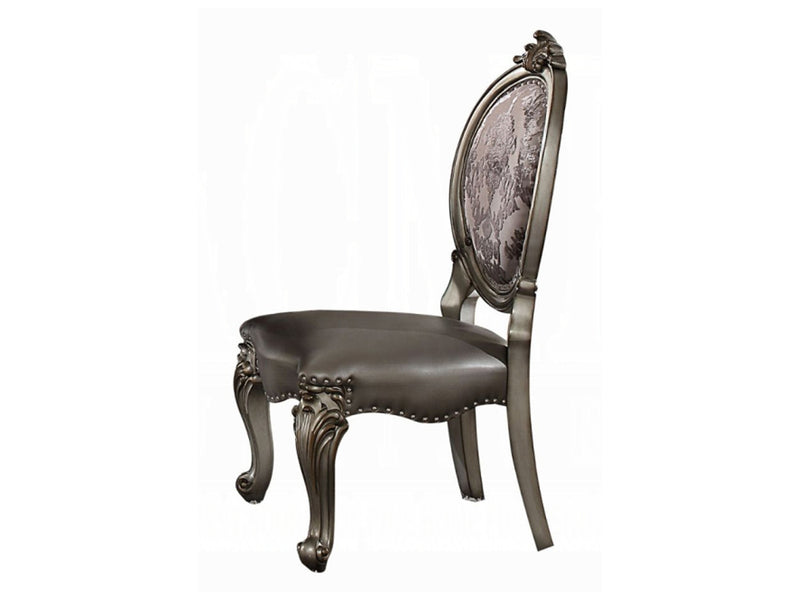 Versailles 6-8-10 Person Extendable Antique Finish Dining Room Set