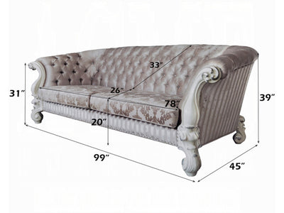 Versailles Tufted Traditional Living Room Set