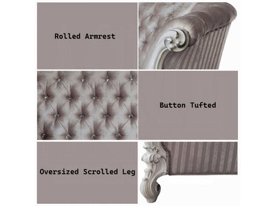 Versailles Tufted Traditional Living Room Set