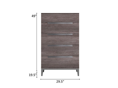 Viole 29.5" Wide 5 Drawer Chest