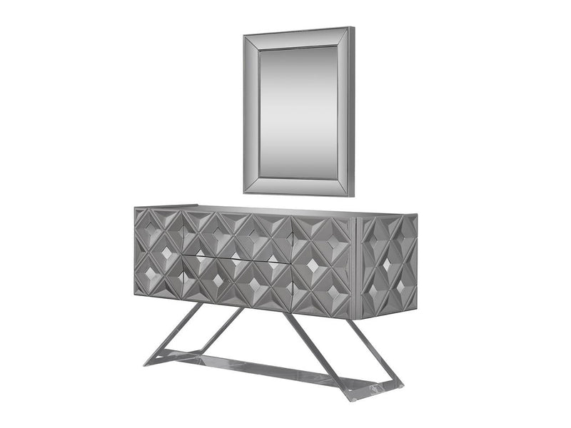 Viona 56" Wide Dresser With Mirror