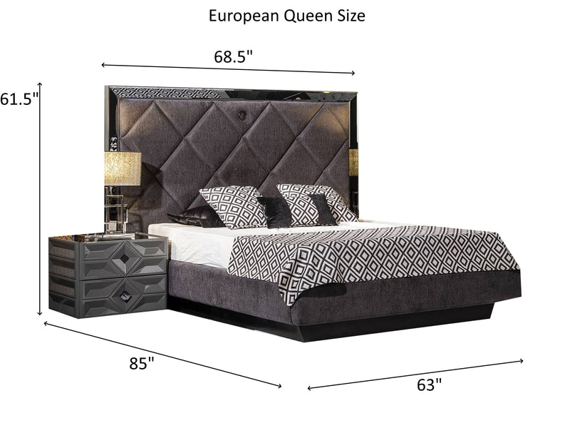 Viona European Storage Bed