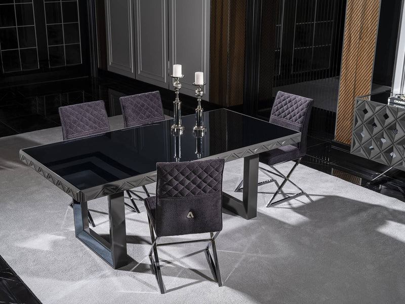 Viona 83" Wide 6-8 Person Dining Table