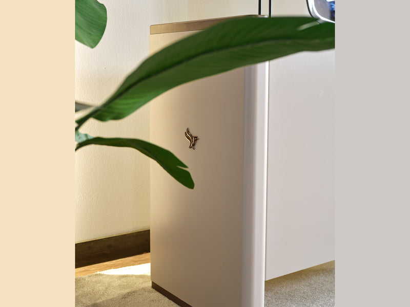 Voyance 88.5" Wide 4 Door Buffet With Mirror