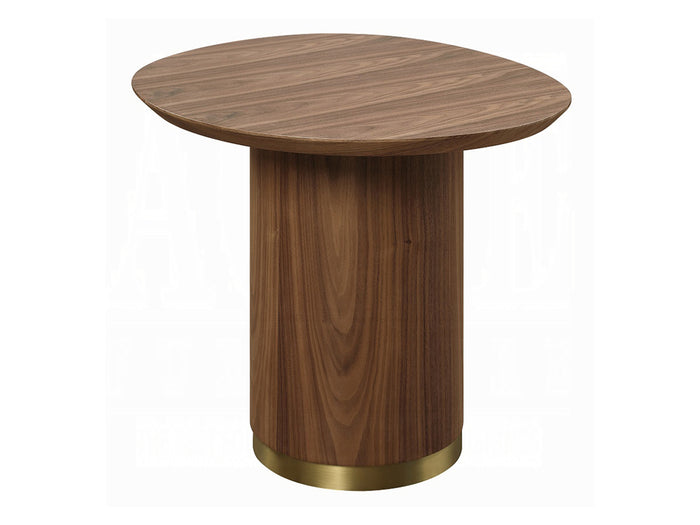 Willene 18" Tall Wooden Top Side Table