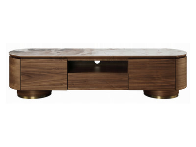 Willene 71" Wide Ceramic Top TV Stand