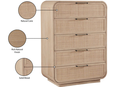 Windsor 34.5" Wide 5 Drawer Chest