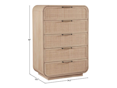 Windsor 34.5" Wide 5 Drawer Chest
