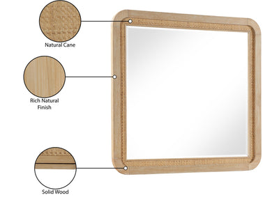 Windsor 60.5" Wide 6 Drawer Dresser With Mirror