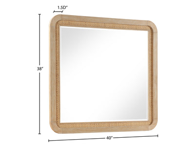 Windsor 60.5" Wide 6 Drawer Dresser With Mirror