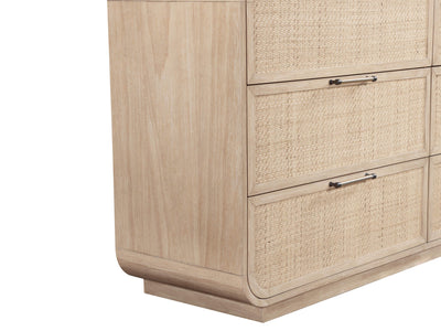 Windsor 60.5" Wide 6 Drawer Dresser With Mirror