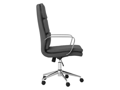 Ximena 22.7" Wide Upholstered Adjustable High Back Office Chair