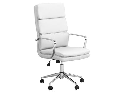 Ximena 22.7" Wide Upholstered Adjustable High Back Office Chair