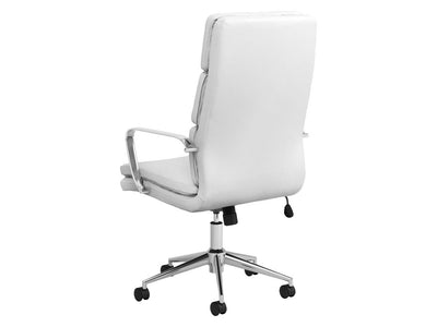 Ximena 22.7" Wide Upholstered Adjustable High Back Office Chair