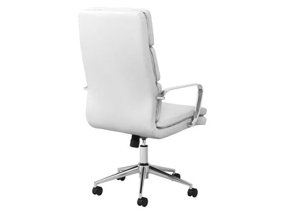 Ximena 22.7" Wide Upholstered Adjustable High Back Office Chair