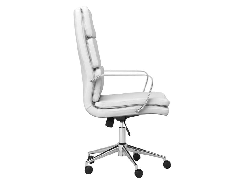 Ximena 22.7" Wide Upholstered Adjustable High Back Office Chair