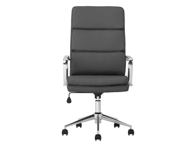 Ximena 22.7" Wide Upholstered Adjustable High Back Office Chair