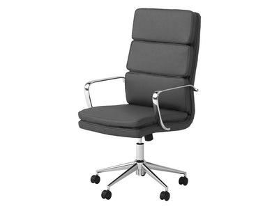 Ximena 22.7" Wide Upholstered Adjustable High Back Office Chair