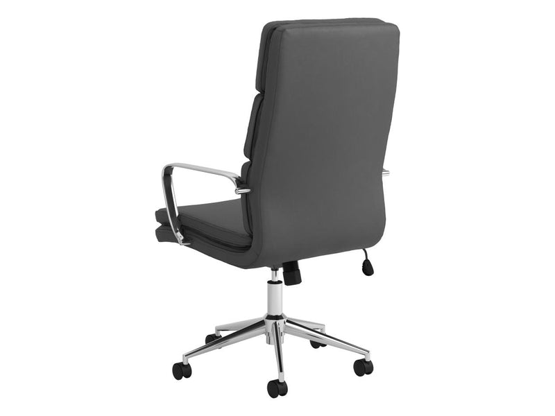 Ximena 22.7" Wide Upholstered Adjustable High Back Office Chair