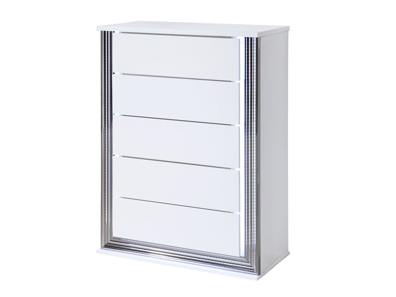 Ylime 35.4" Wide 5 Drawer Chest