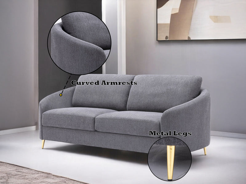 Yuina 80" Wide Sofa