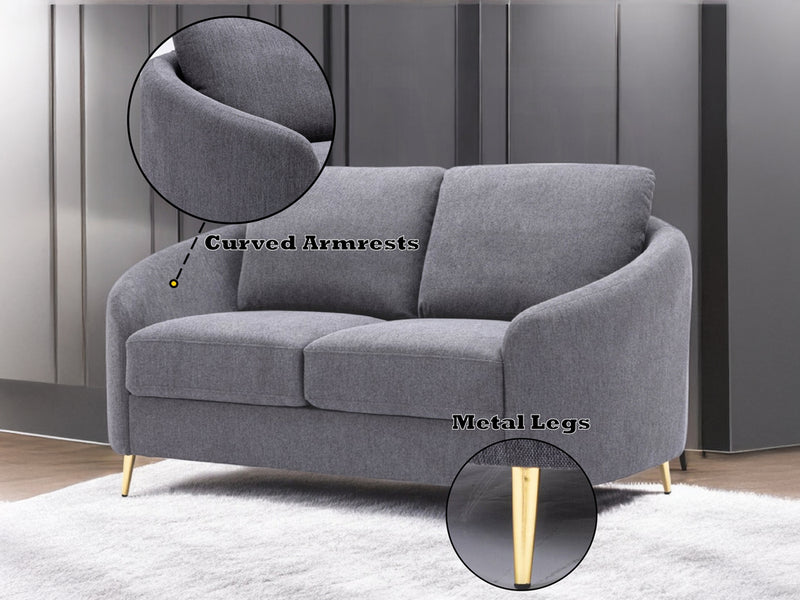 Yuina 60" Wide Loveseat
