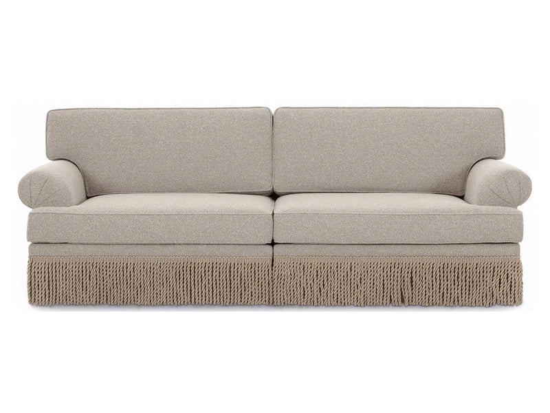 Yvette 92" Wide Boucle Sofa