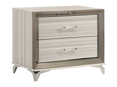 Zambrano 25.4" Tall 2 Drawer Nightstand
