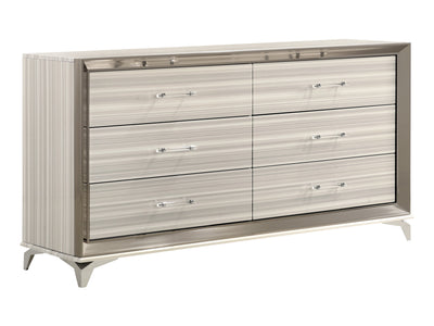 Zambrano 64.2" Wide 6 Drawer Dresser With Mirror