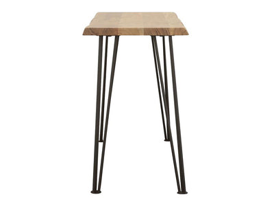 Zander 50" Wide Solid Acacia Wood Top Console Table