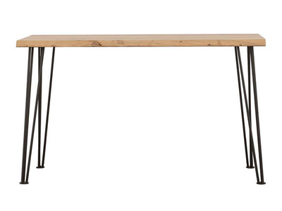 Zander 50" Wide Solid Acacia Wood Top Console Table