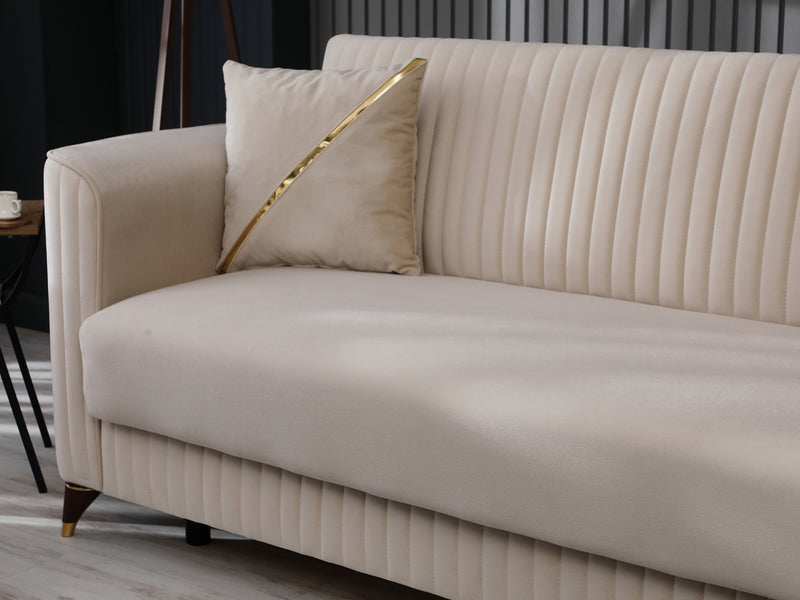 Zebra Living Room Set