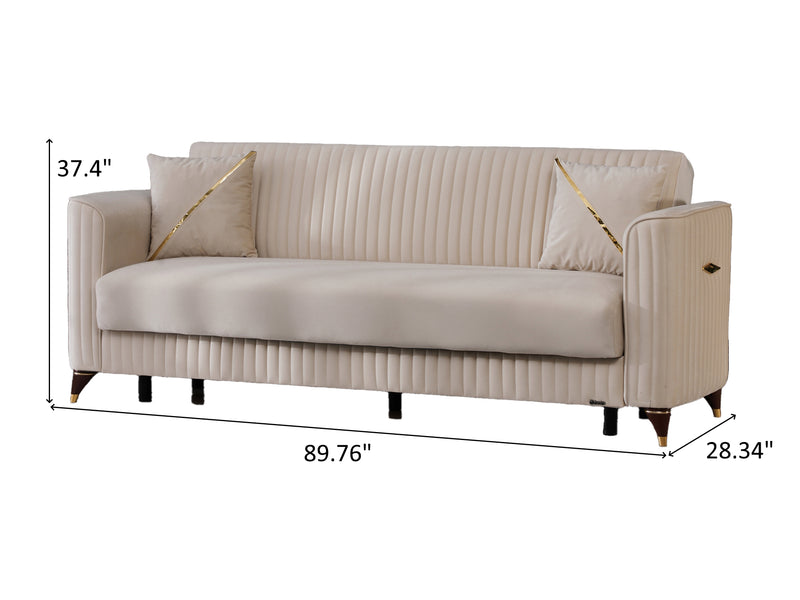 Zebra Living Room Set