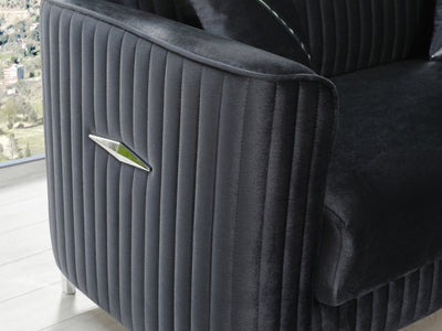 Zebra Living Room Set