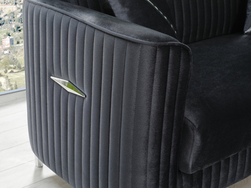 Zebra Living Room Set