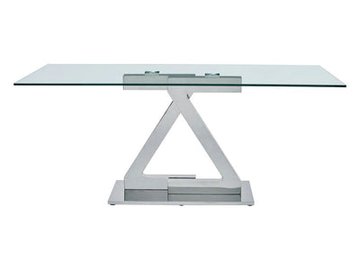 Zig Zag 63" Wide Dining Table