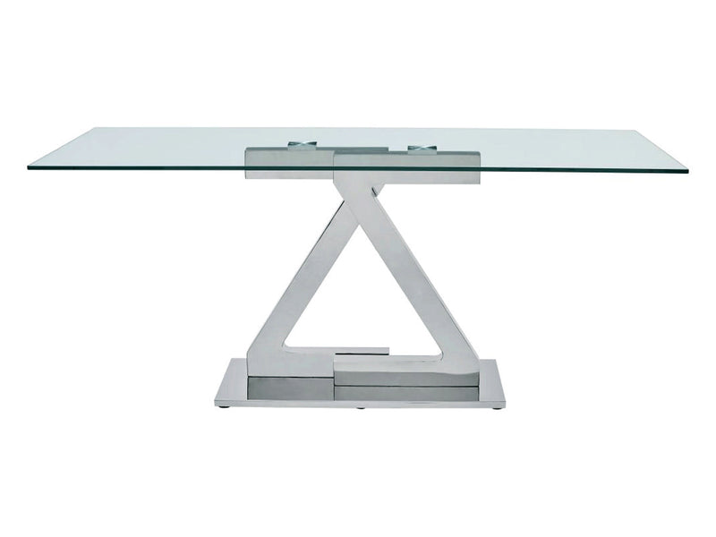 Zig Zag 71" Wide Dining Table