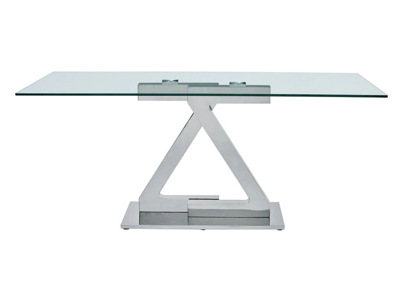 Zig Zag 63" Wide Dining Table