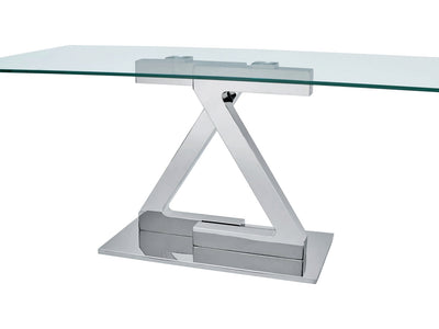 Zig Zag 63" Wide Dining Table