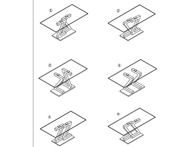 Zig Zag 63" Wide Dining Table