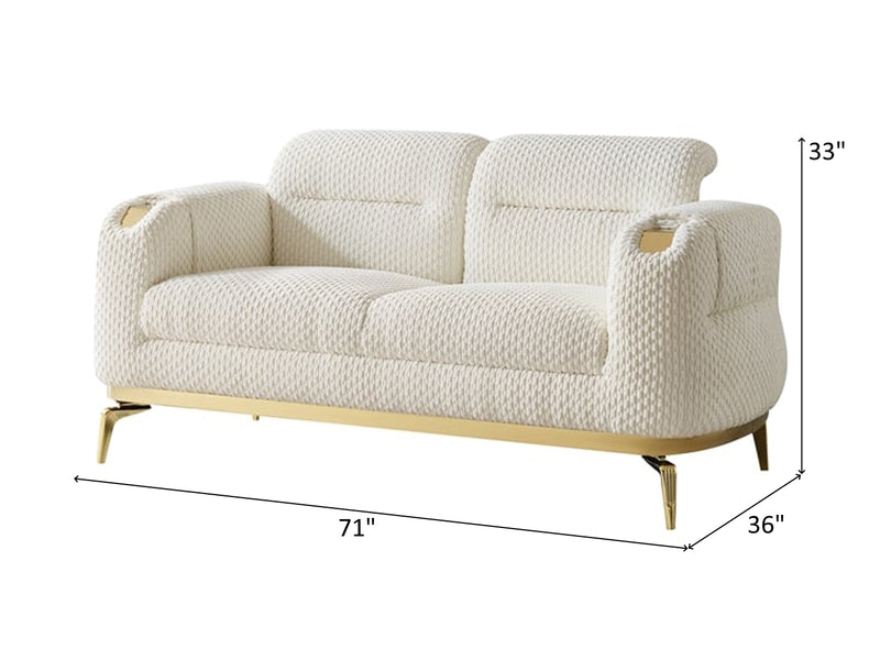 Zoe 71" Wide Loveseat
