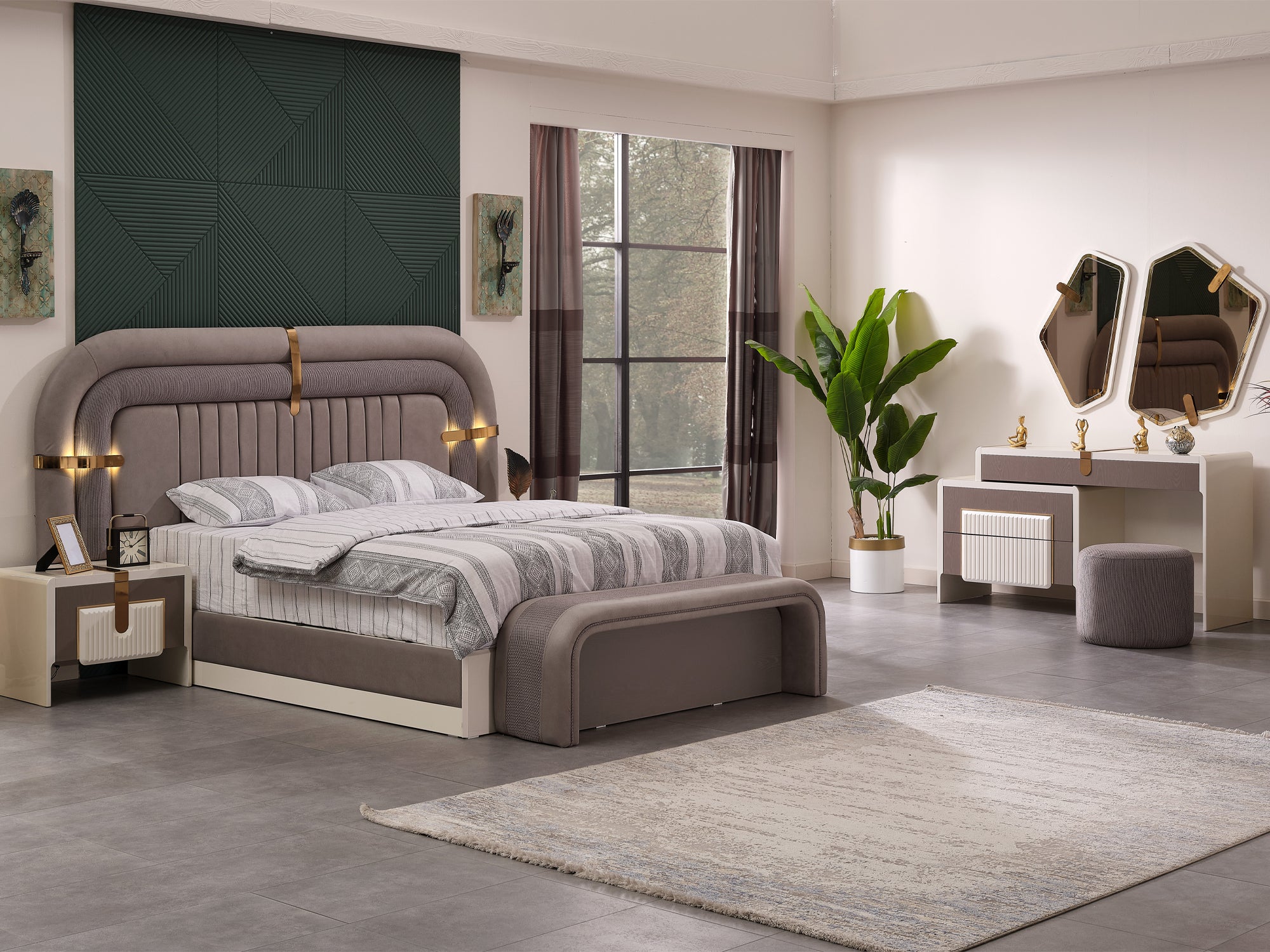 Zurich Storage Bedroom Set – Istanbul Furniture - Home of Unique ...